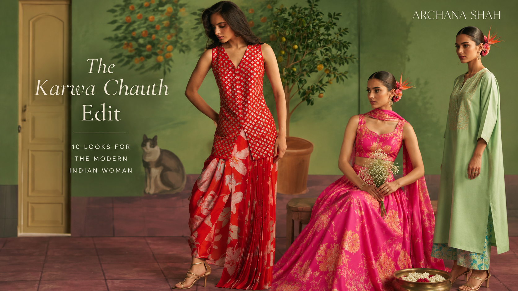 Karwa Chauth Edits: 10 Looks for the Modern Indian Woman | Archana Shah