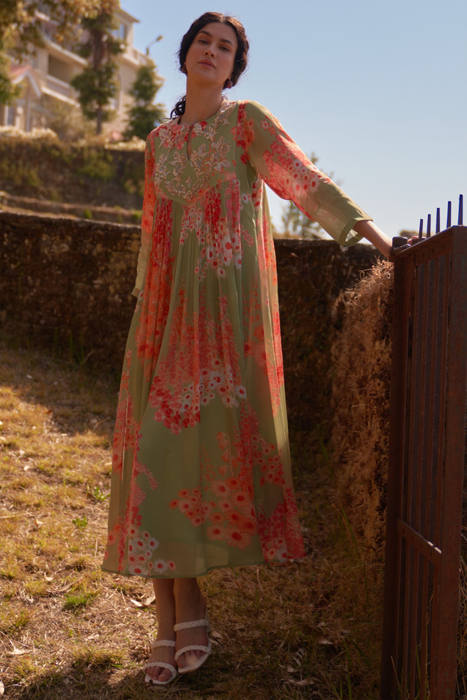 Yarrow Kaftan Dress