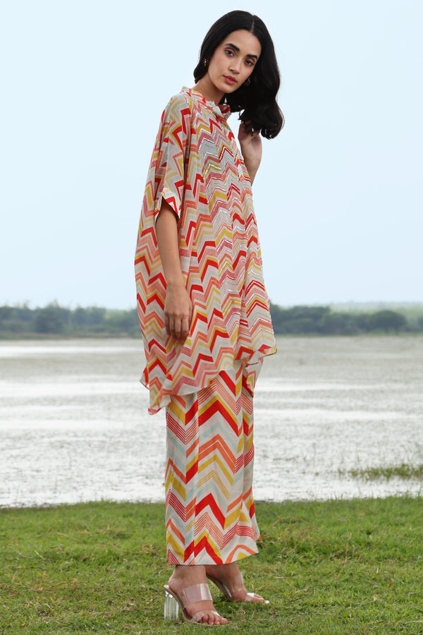 Tropical Chevron Set