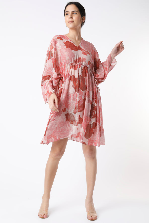 Red & Pink Kaftan