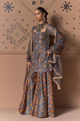 Neel Katha Sharara Set