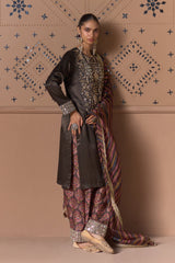 Siyah Mehr Suit Set