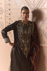 Siyah Mehr Suit Set