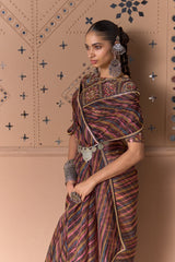 Saanjh Leher Saree