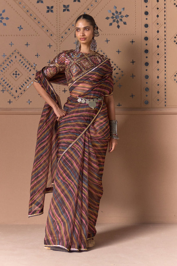 Saanjh Leher Saree
