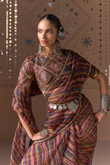 Saanjh Leher Saree