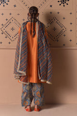 Kesari Jaal Suit Set