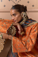 Kesari Jaal Suit Set