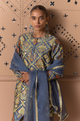 Neel Naksh Kurta Set
