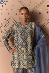 Neel Naksh Kurta Set