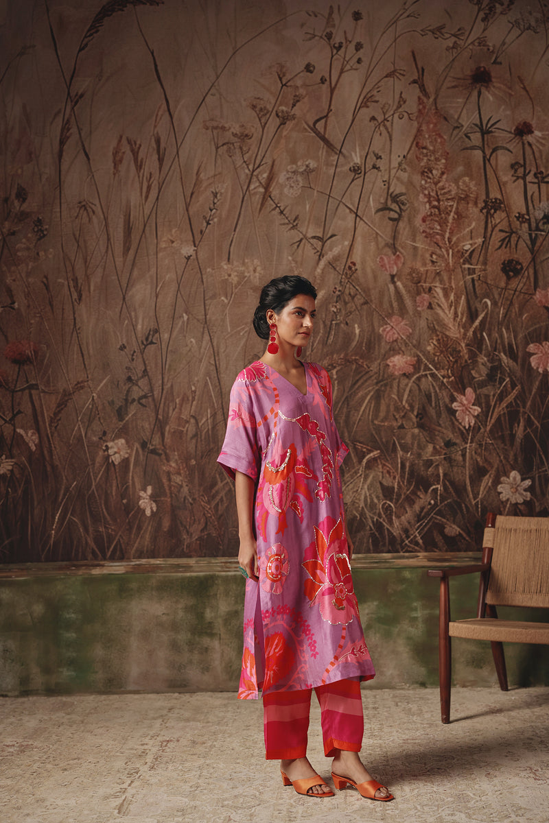 Garden Caravan Kurta Set