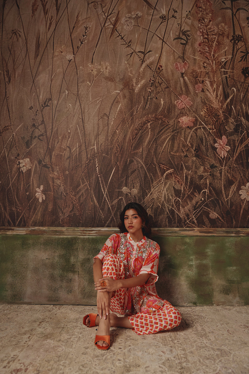 Rosette Mosaic Co-Ord Set