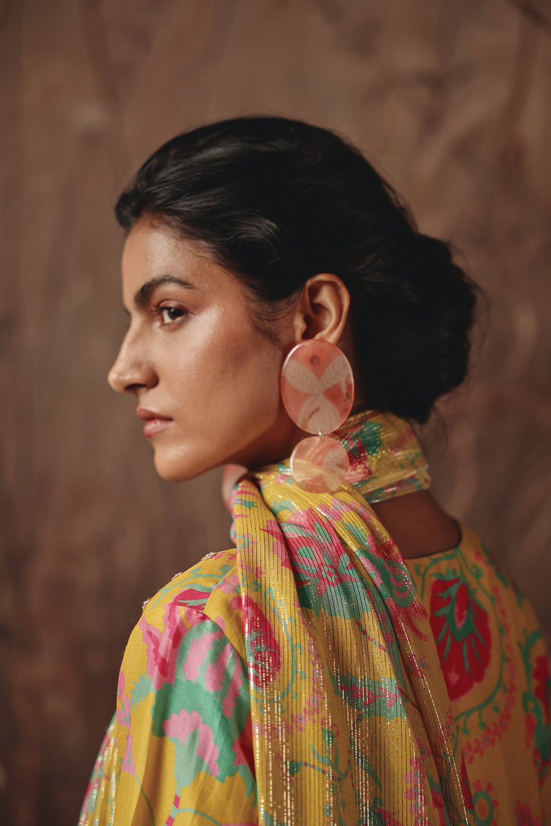 Solstice Bloom Sharara Set