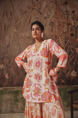 Wandering Petal Sharara Set