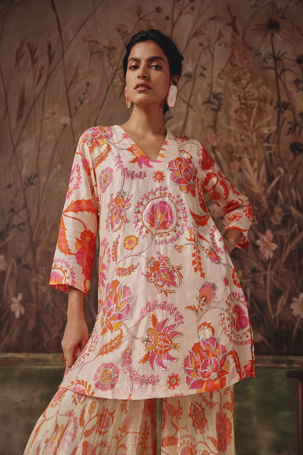 Wandering Petal Sharara Set