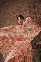 Wandering Petal Sharara Set