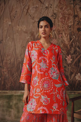 Fire Lily Sharara Set