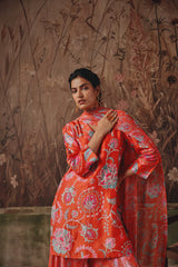 Fire Lily Sharara Set