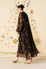 Midnight Flora Kaftan