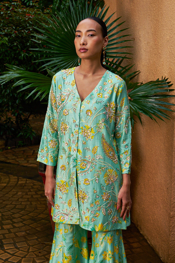 Azure Jacket Sharara - RTS