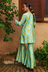 Azure Jacket Sharara