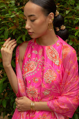 Kompal Matta Kapoor in Dahlia Halter Neck Sharara - RTS