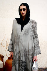 Kameyra – Botanical Print Abaya