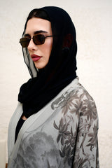 Kameyra – Botanical Print Abaya