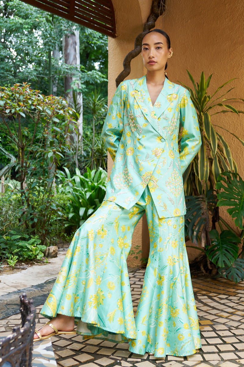 Azure Suit Sharara