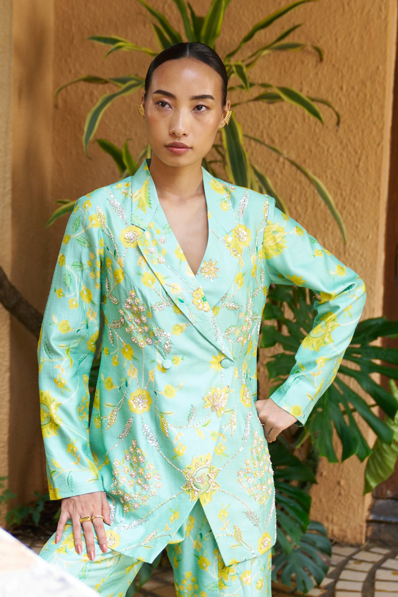 Azure Suit Sharara