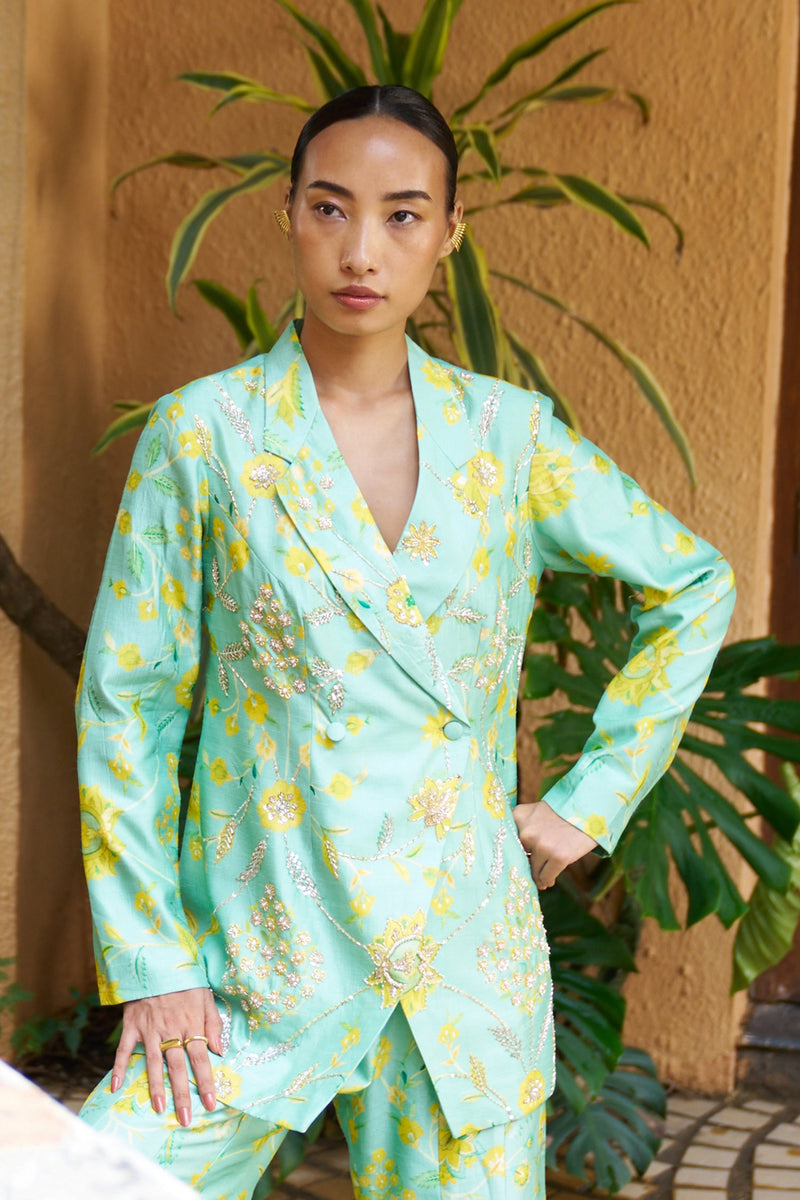 Azure Suit Sharara