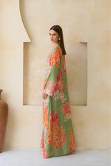 Kareema Silk Jalabiya - Archana Shah