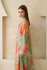 Kareema Silk Jalabiya - Archana Shah