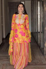 Bhavdeep Kaur in Symphony Sharara Set