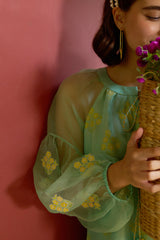Azure Kurta Set