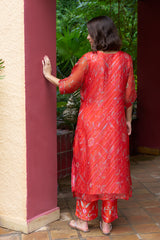 Coral Kurta Set