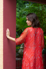 Coral Kurta Set