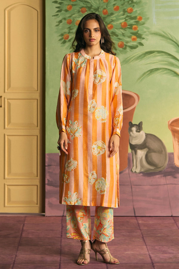 Citrus Rhythm Kurta Set