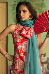 Scarlet Garden Sharara Set