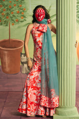 Scarlet Garden Sharara Set