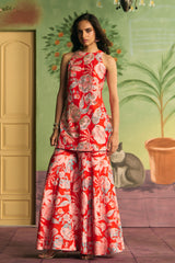 Scarlet Garden Sharara Set
