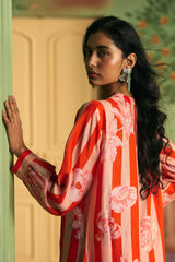 Scarlet Rhythm Kurta Set