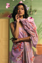 Lilac Garden Sharara Set