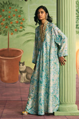 Aqua Reverie Kaftan