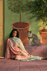 Peach Mint Garden Suit Set