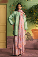 Mint Lilac Bloom Suit Set