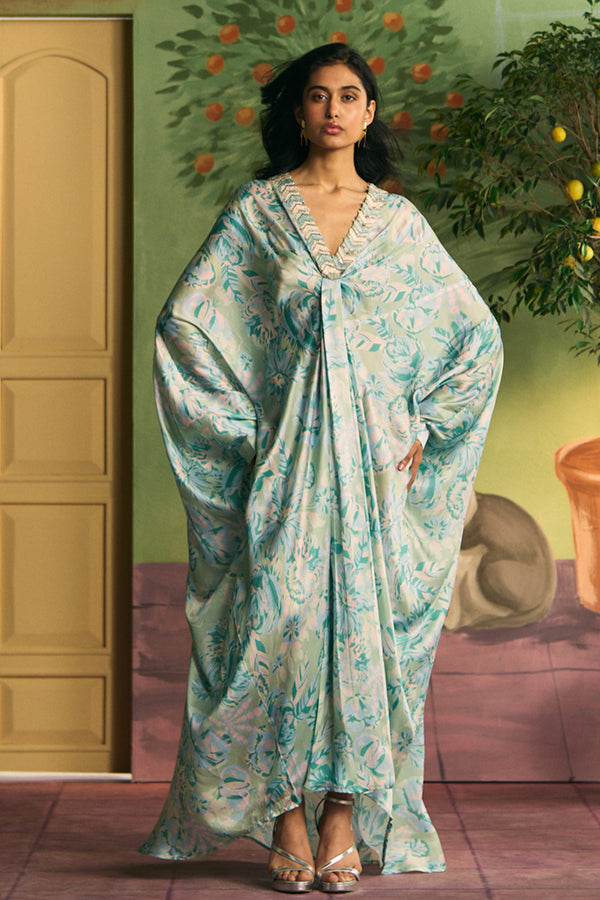 Mint Flow Kaftan