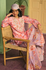 Coral Garden Sharara Set