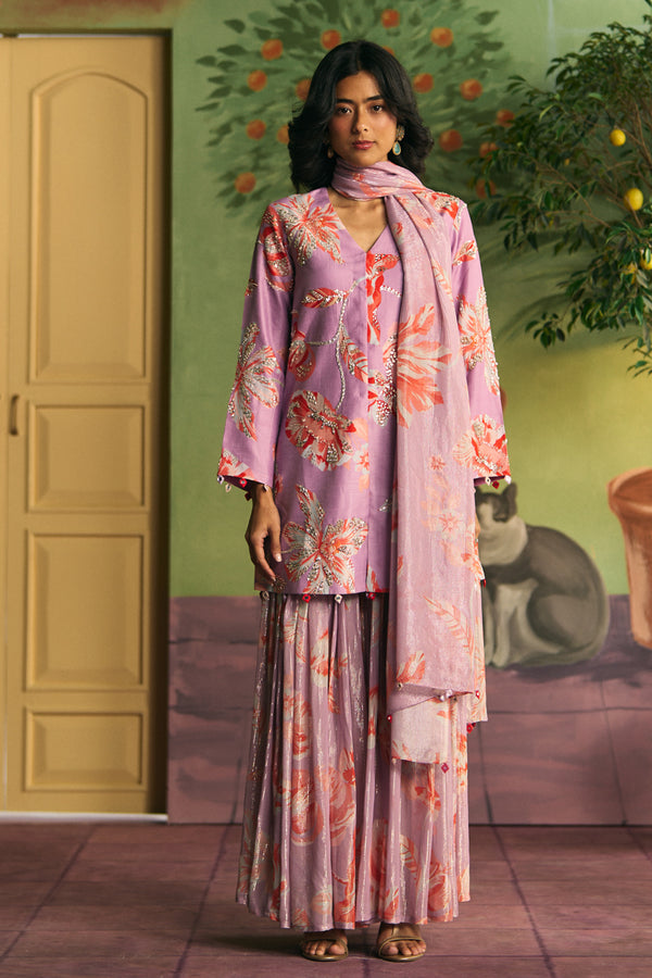 Lilac Garden Suit Set