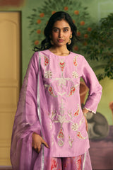 Orchid Garden Sharara Set